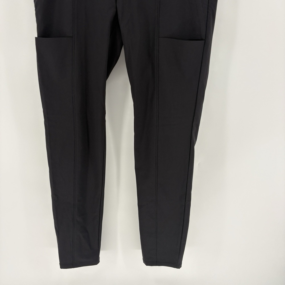 Athleta Wander Stash Skinny Pants Women's 10 Black Tapered Stretch Hiking Travel - Picture 6 of 11